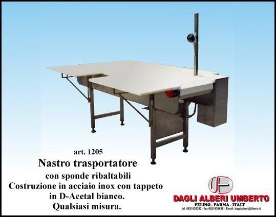 Nastro trasportatore per insaccati - modello 5