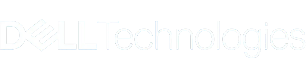 White “Dell Technologies” logo
