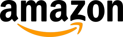 Amazon logo with a yellow smile-arrow underneath the word 