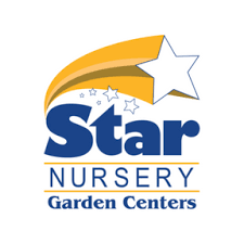 Star Nursery Garden Centers logo: Blue text 