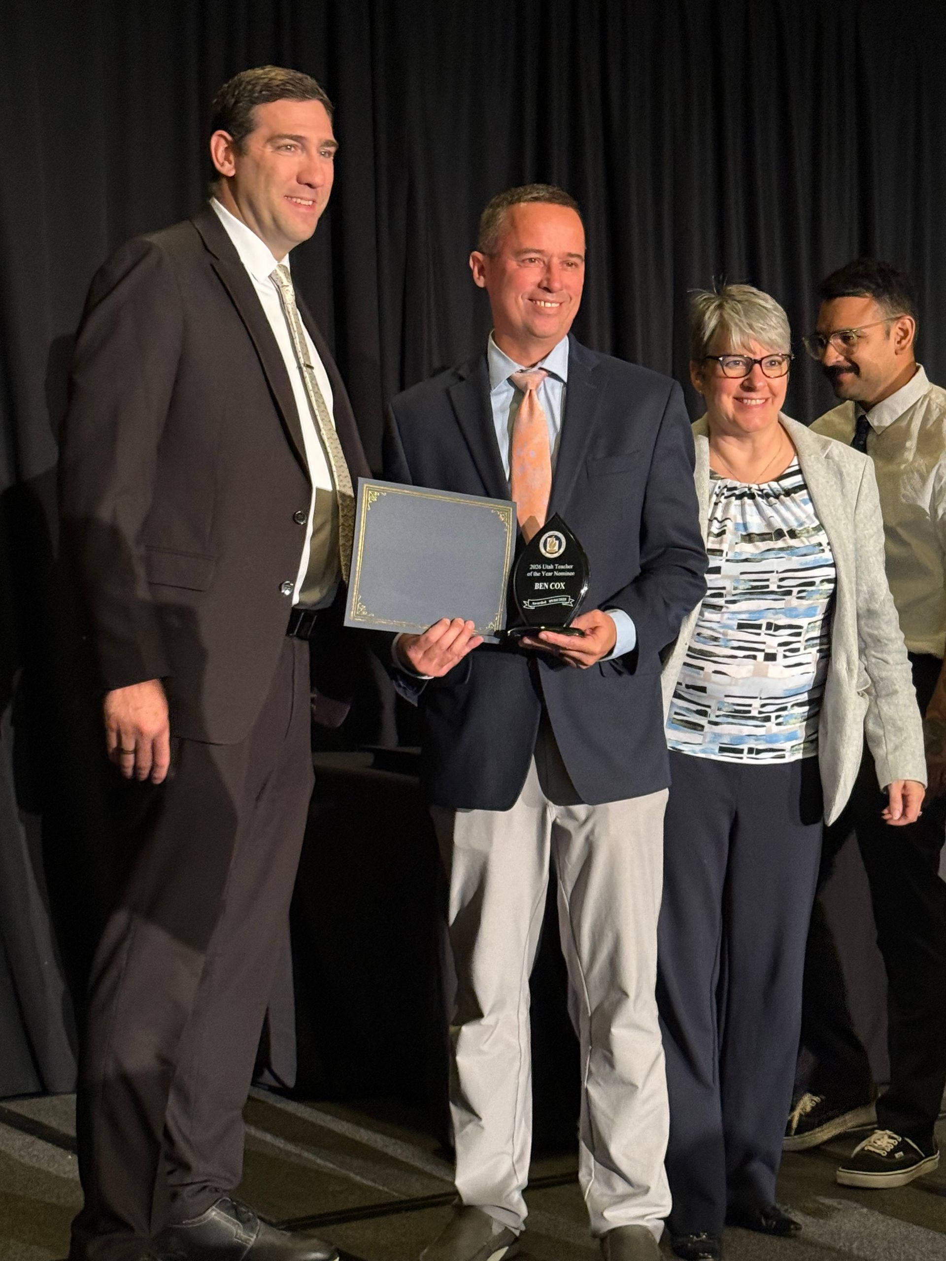 USBE Teacher of the Year nominee