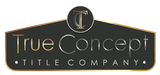 A true concept title company logo on a white background