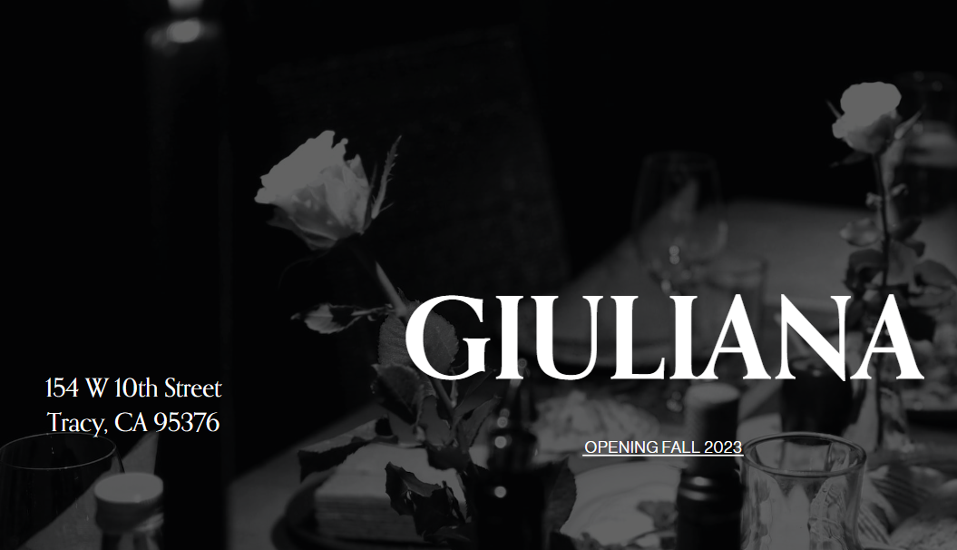 Giuliana Ristorante Italiano, Tracy, CA