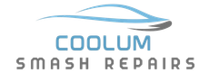 Logo for Coolum Smash Repairs with a car silhouette in blue. &mdash; Sunshine Coast Dent and Paint Repairs in Coolum Beach, QLD