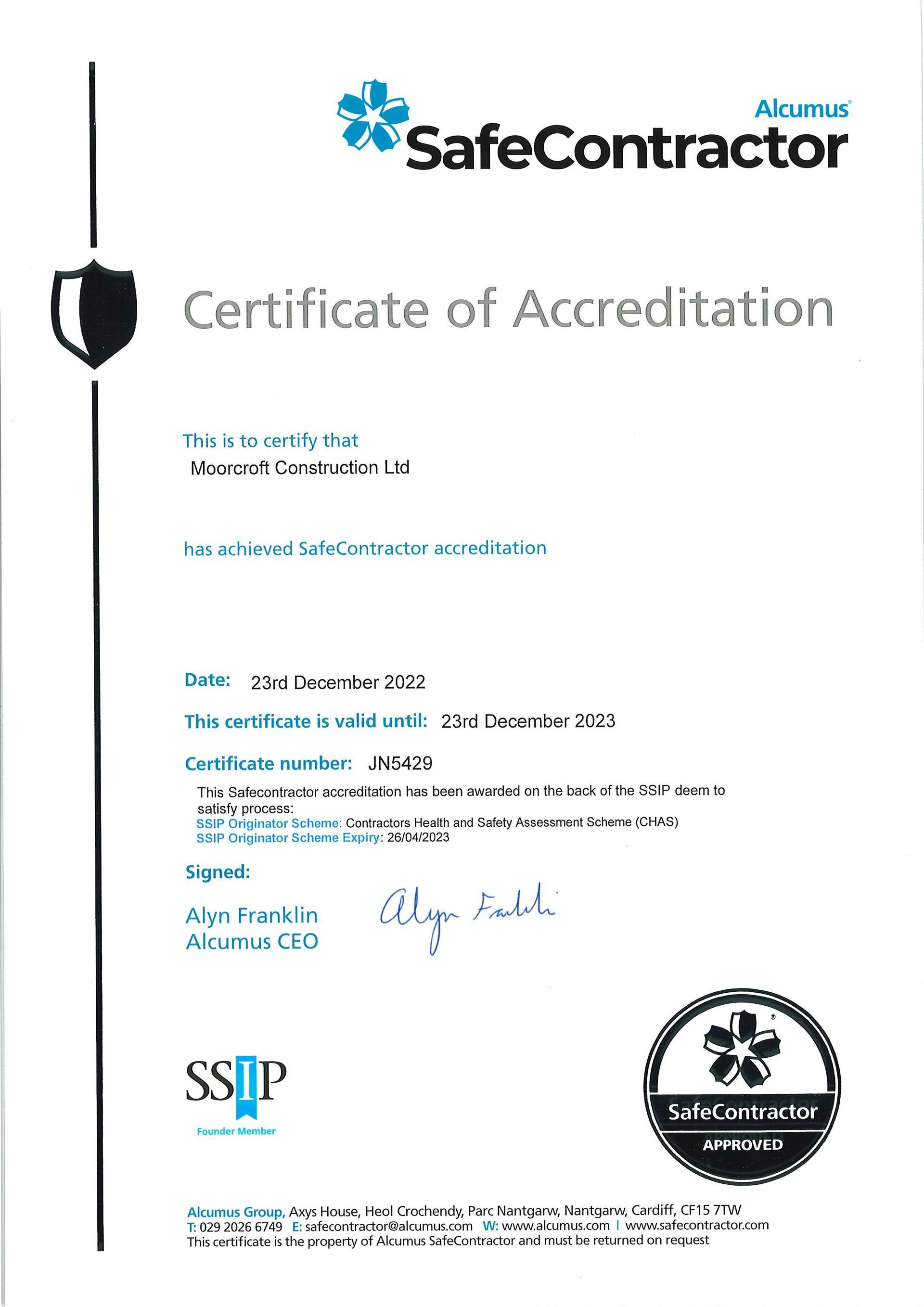 SafeContractor