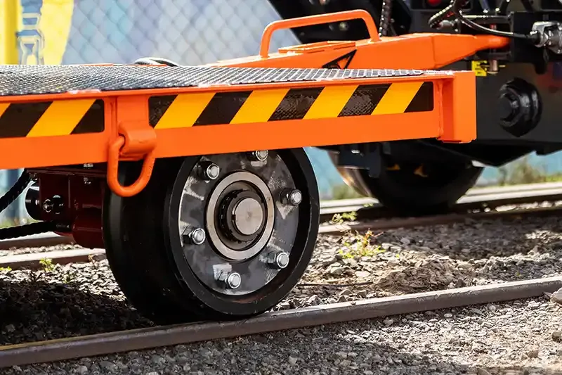 2m 5t Rail Trailer Wheels