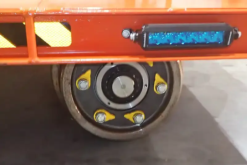 3m 5t Rail Trailer Wheels