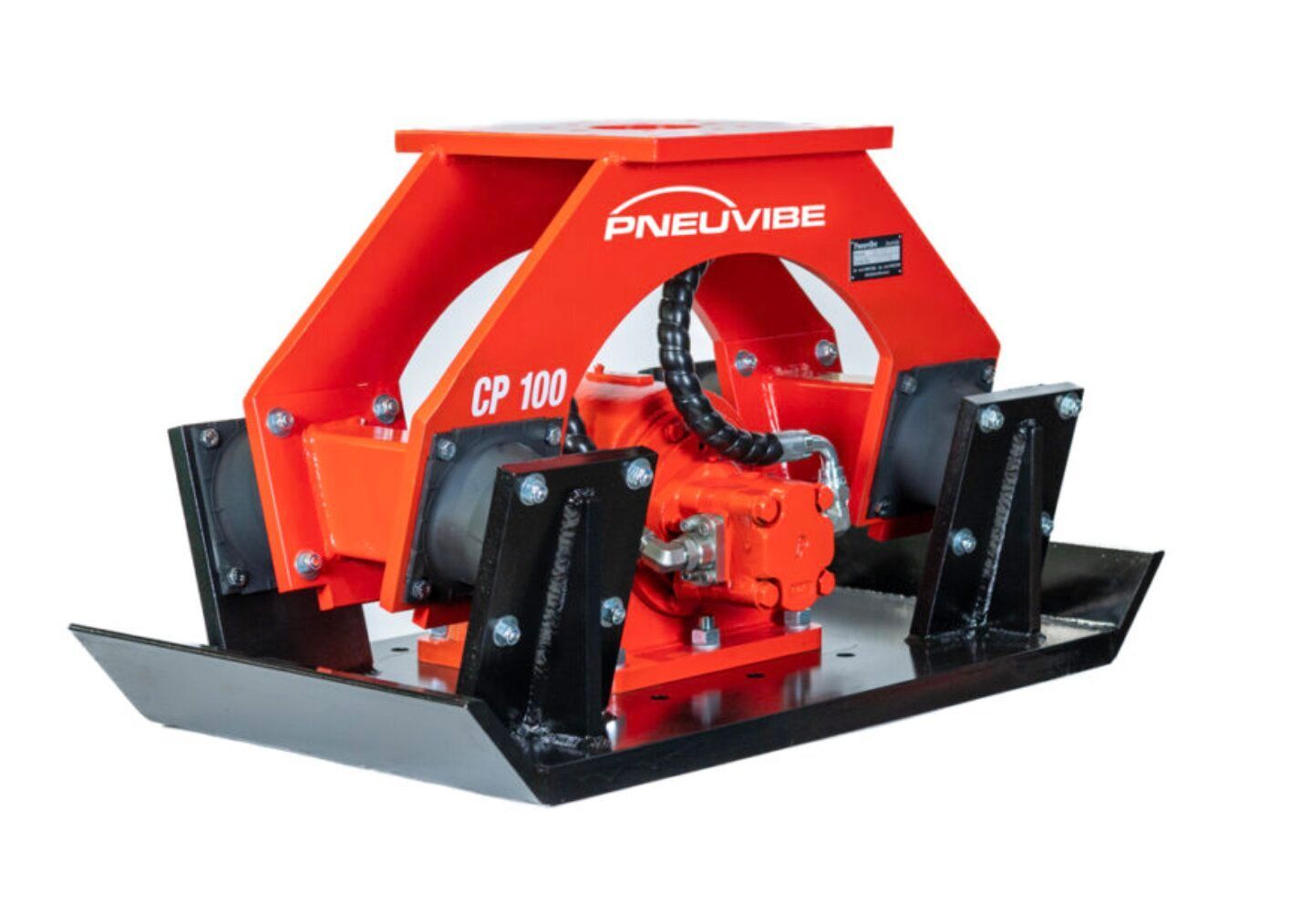 PneuVibe CP Series hydraulic vibratory compactor plate