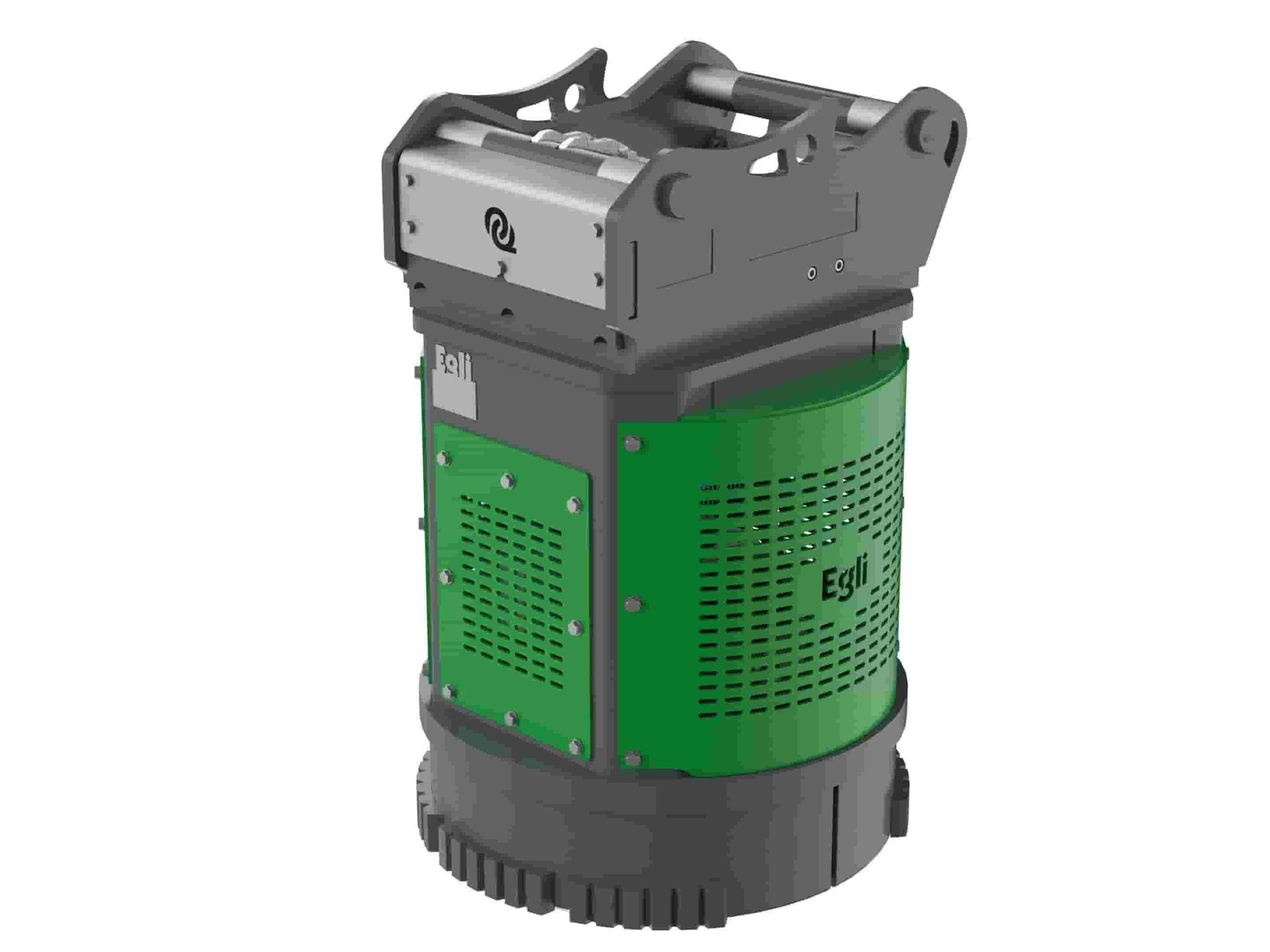 Egli hydraulic magnet excavator attachment supplied by Harrybilt Engineering