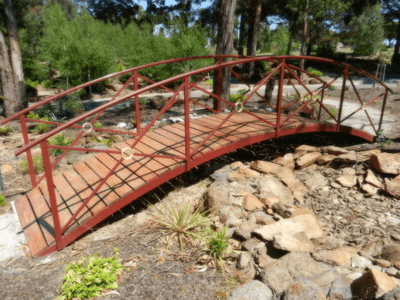 Garden Walk Bridge - Harrybilt Engineering Ballarat