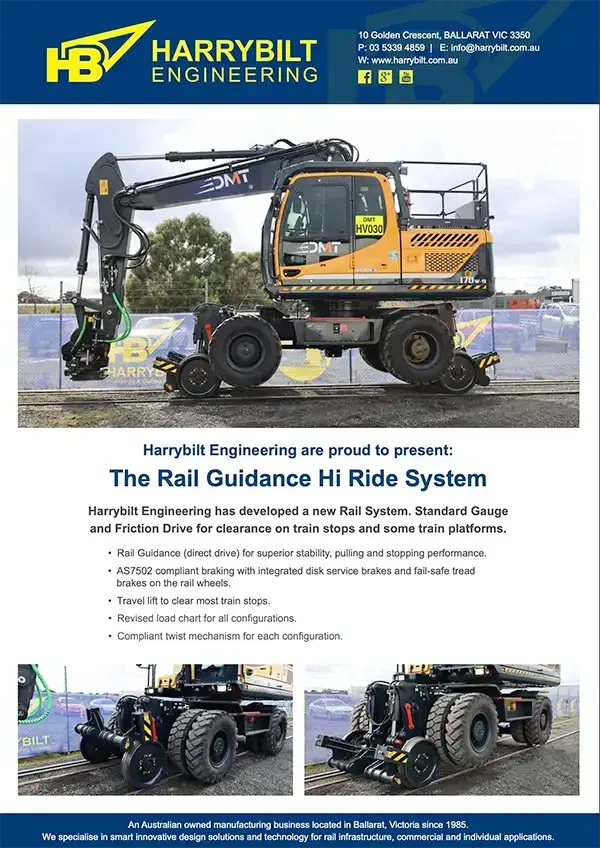 Download the Harrybilt Rail Guidance Systems Catalogue in PDF Harrybilt Rail Guidance Systems Catalogue
