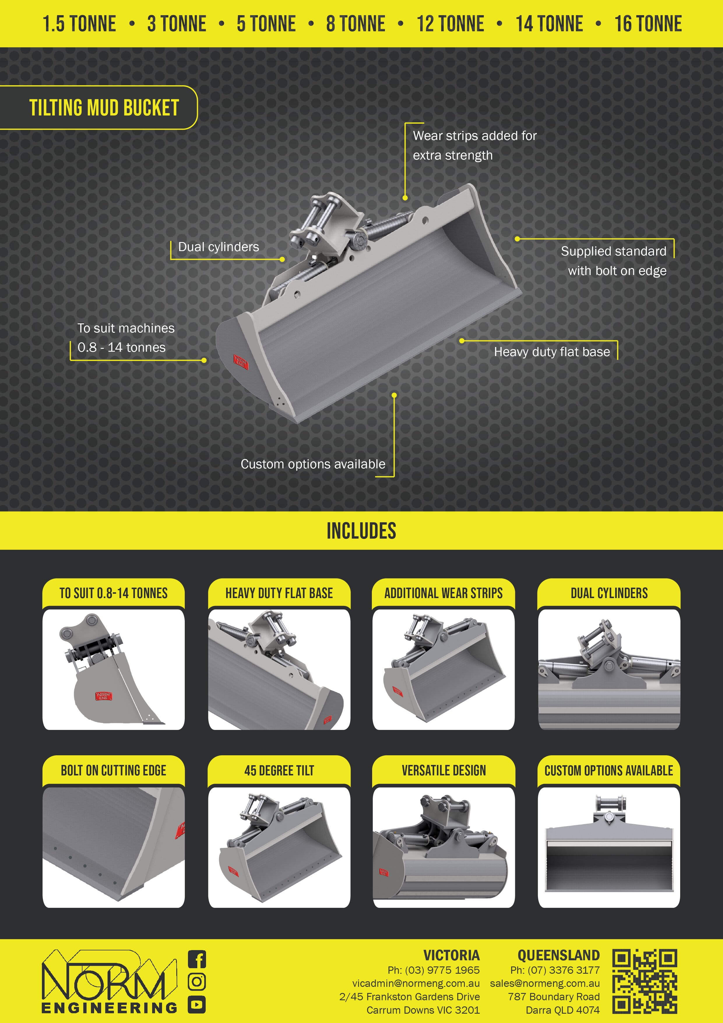Norm Engineering Products | Harrybilt Engineering