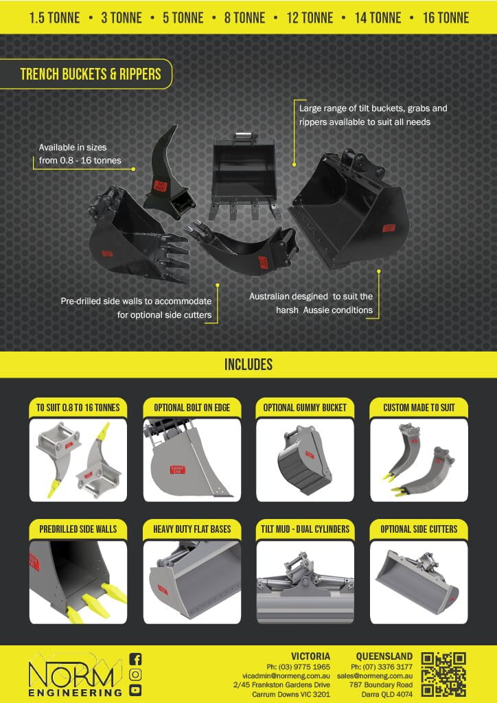 Norm Engineering Products | Harrybilt Engineering