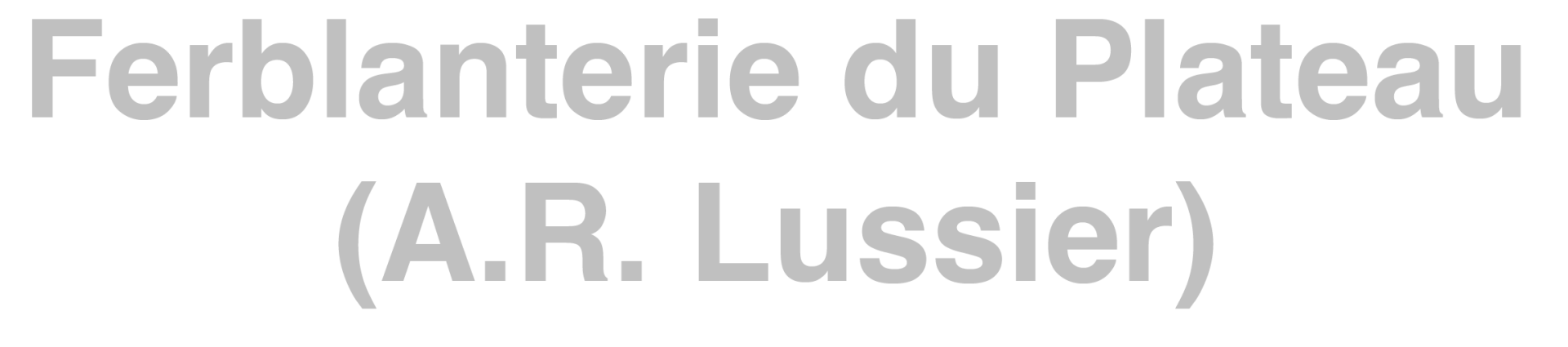 Ferblanterie du Plateau (A.R. Lussier) logo