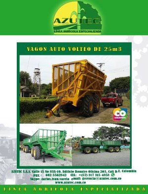 Abonocultivadora con escarificadores y rolos, discos o rejas