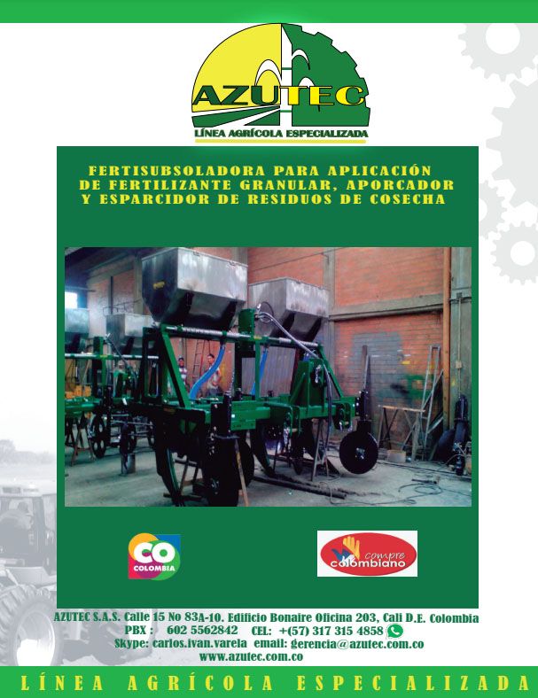 AZUTEC S.A.S - fertisubsoladora