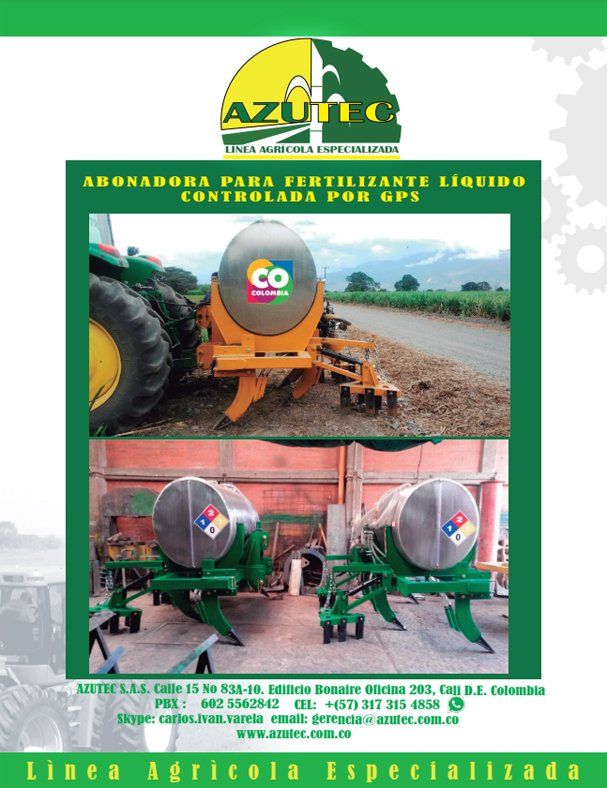 AZUTEC S.A.S - abonadora-fertilizante