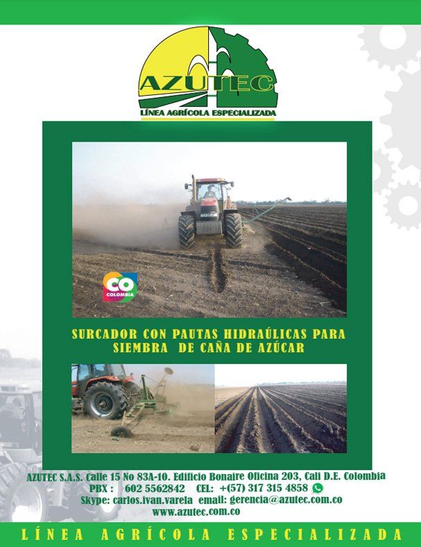 AZUTEC S.A.S - surcador-plantas-hidraulicas
