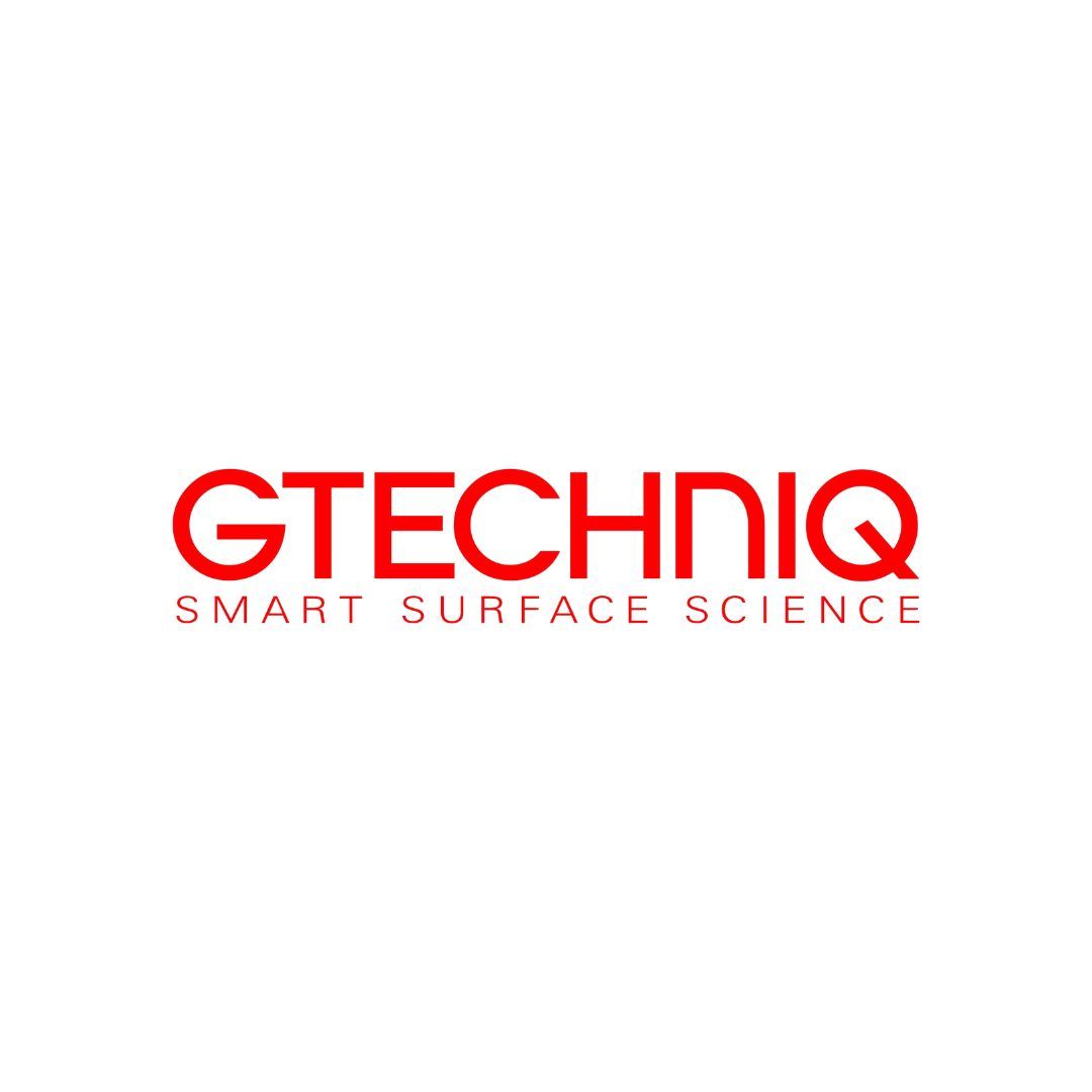 GTECHNIQ logo in red with the tagline “SMART SURFACE SCIENCE” on a white background