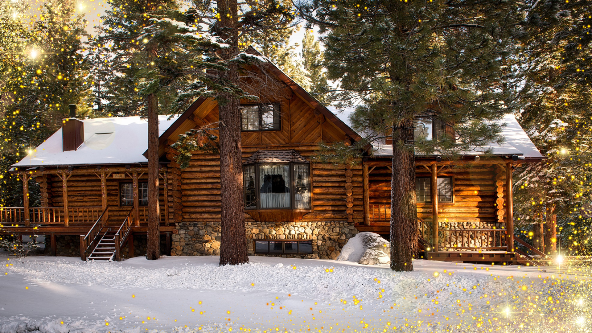 Dream Cottage in Winter