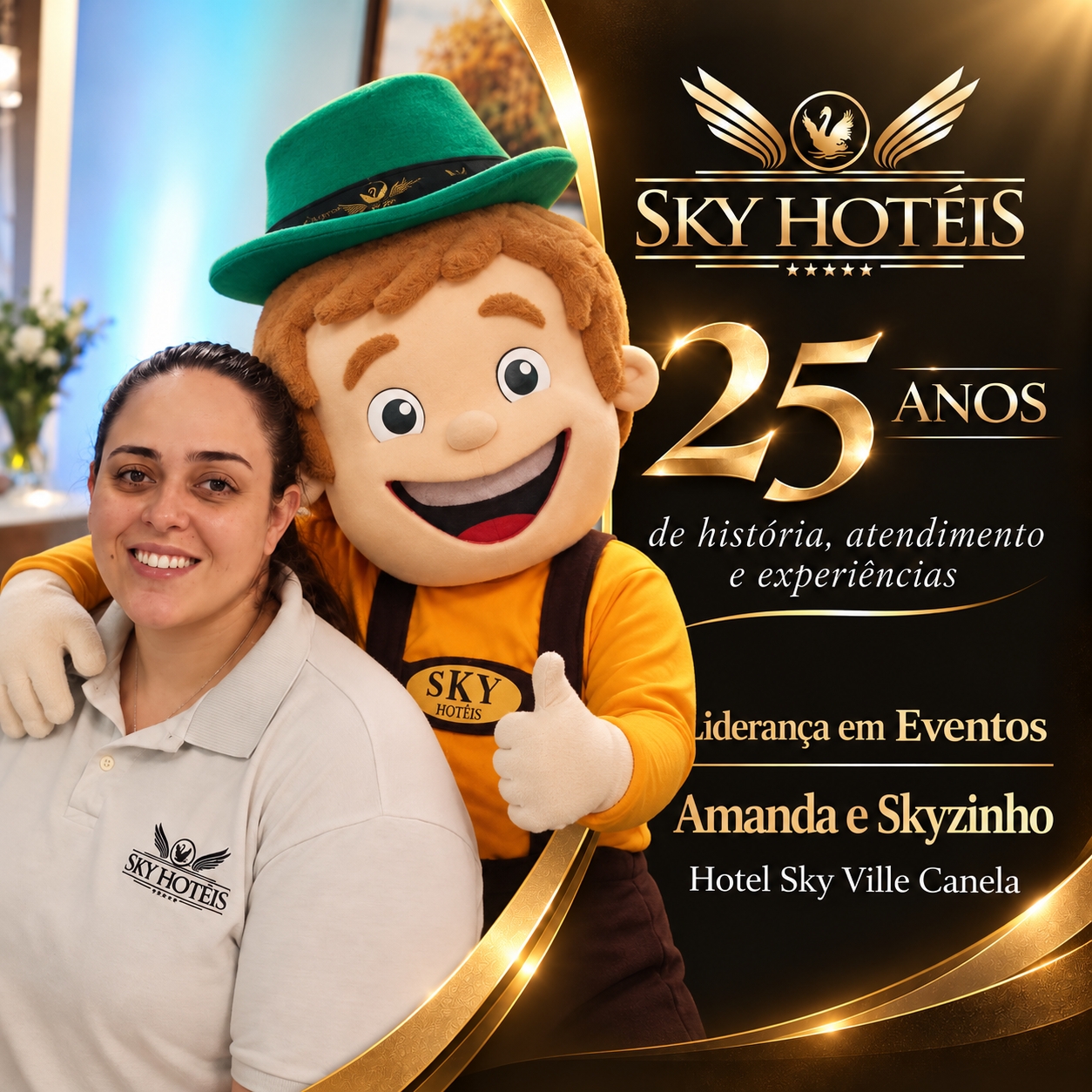 Amanda Grulke, gerente de Grupos e Eventos da rede Sky Hotéis