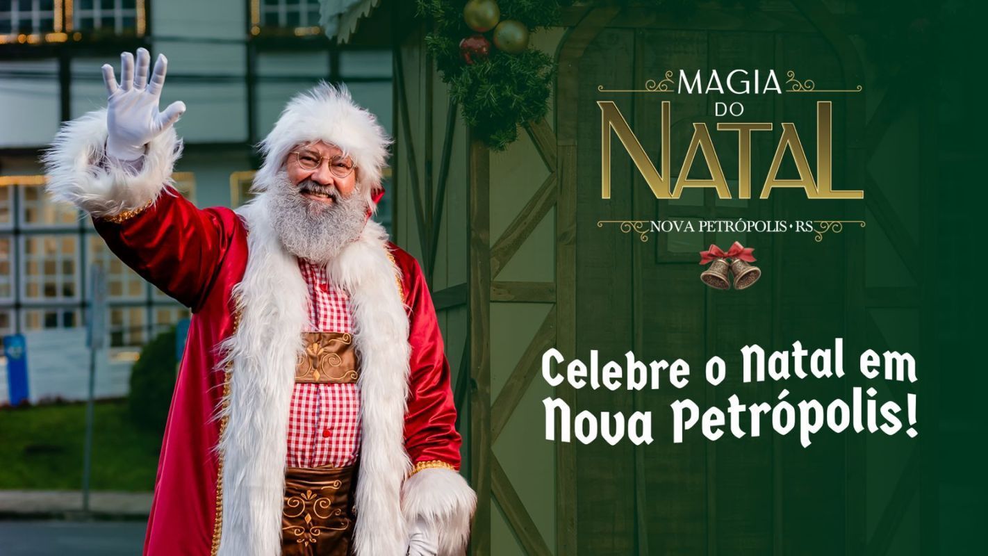 Magia do Natal de Nova Petrópolis apresenta novidades e aproximadamente 100 atrações gratuitas para