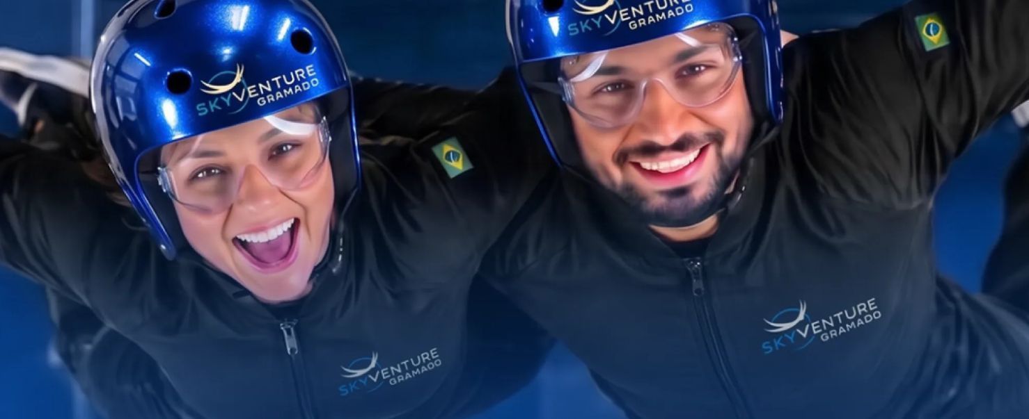 Sky Venture Gramado: primeiro túnel de vento do Sul do Brasil