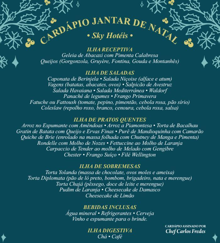 Ceia de Natal em Gramado