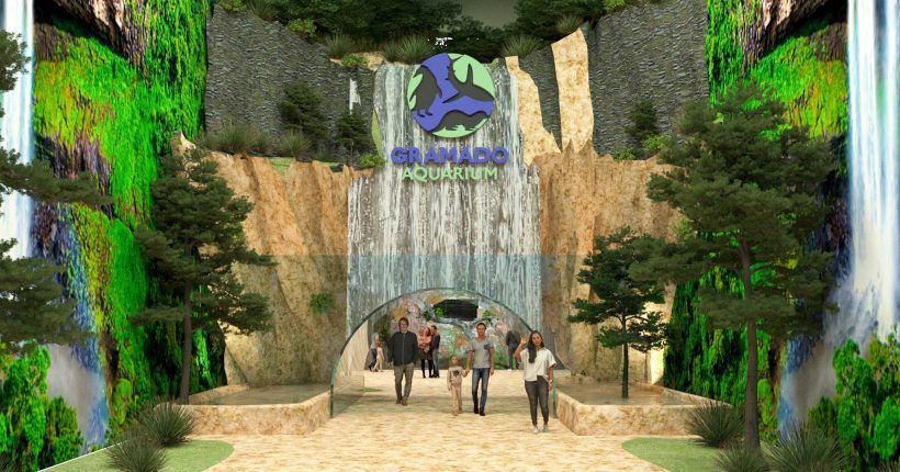 Parque Gramado Aquarium em Gramado 