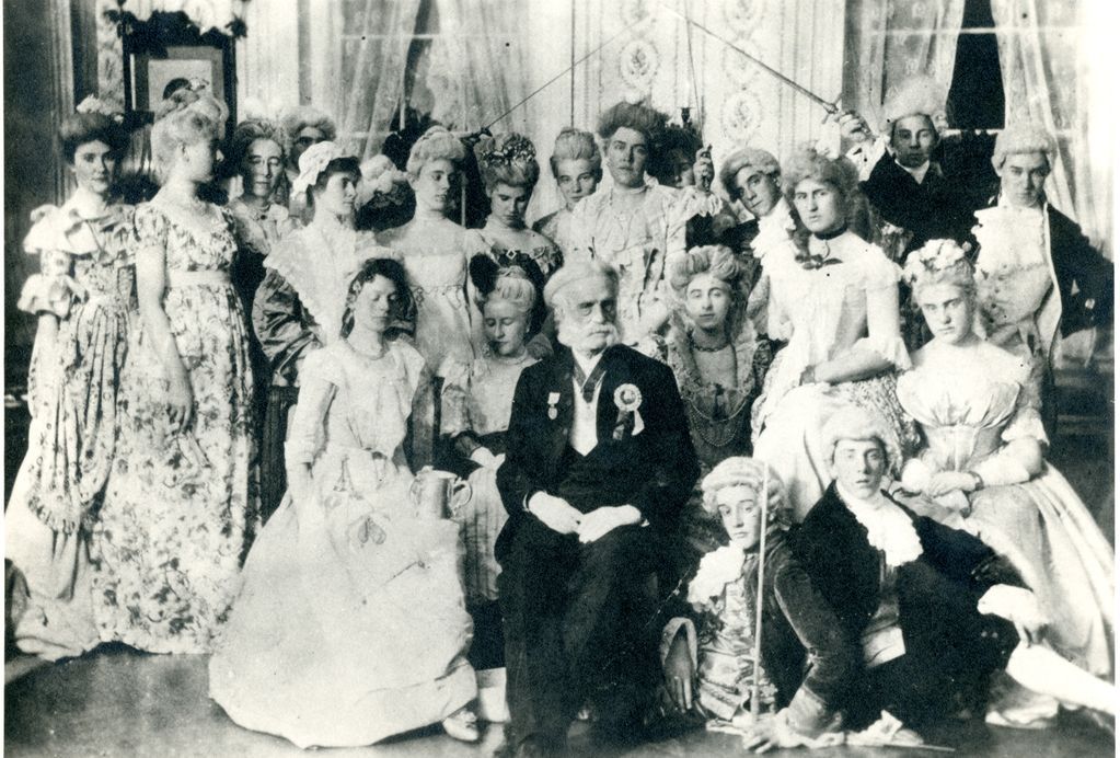 Colonial Christmas Party, 1901. Morven Archive.