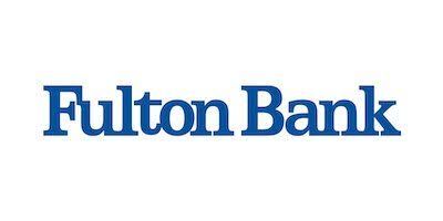 Fulton Bank logo in blue text on a white background.