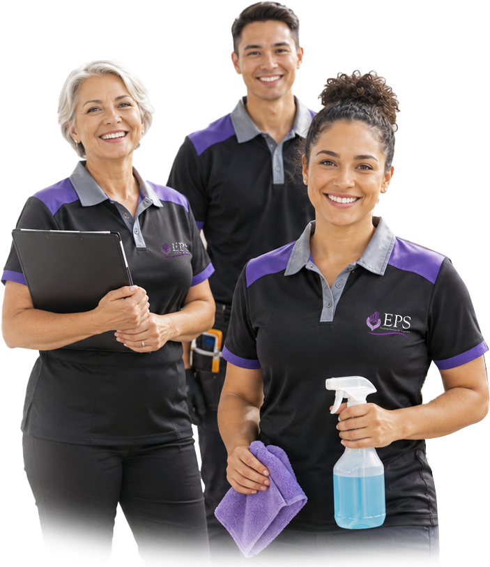 Elleisha's Property Services & Supports (EPSS) Wollongong team, support worker, cleaner, lawns and a handyman