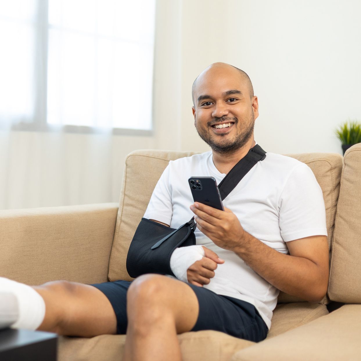 Man injured representing Elleisha's Property Services & Support (EPSS) workers compensation cleaningin Nowra