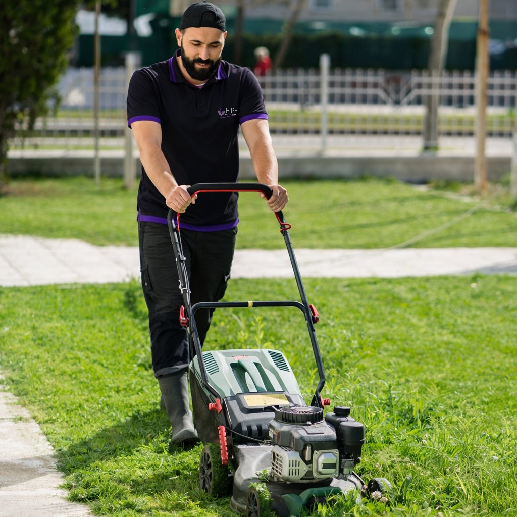 Elleisha's Property Services and Support (EPSS) in Wollongong providing lawn mowing
