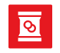 Red square icon with a white spool of thread and two connected circles. | Autobahn Performance Inc