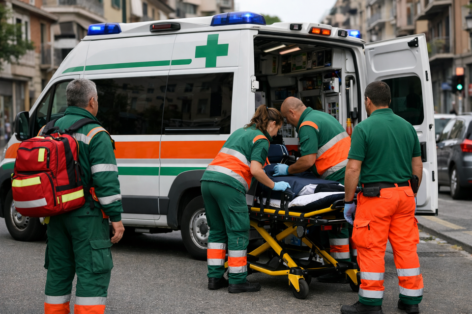 Trasporto sanitario assistito Croce Verde di Lucc