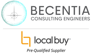 Becentia Consulting Engineers logo with Local Buy 
