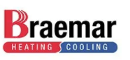 Braemar logo with the company name in black and red,