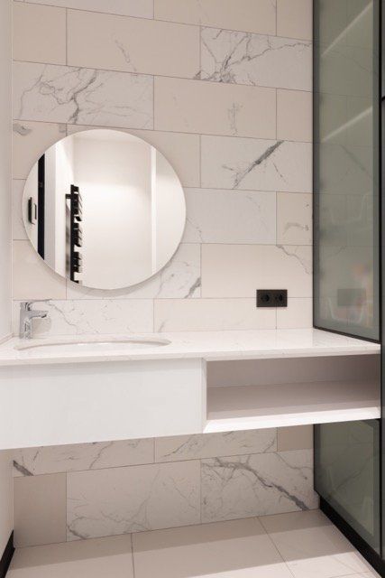 diseño de baño arroyo de la encomienda