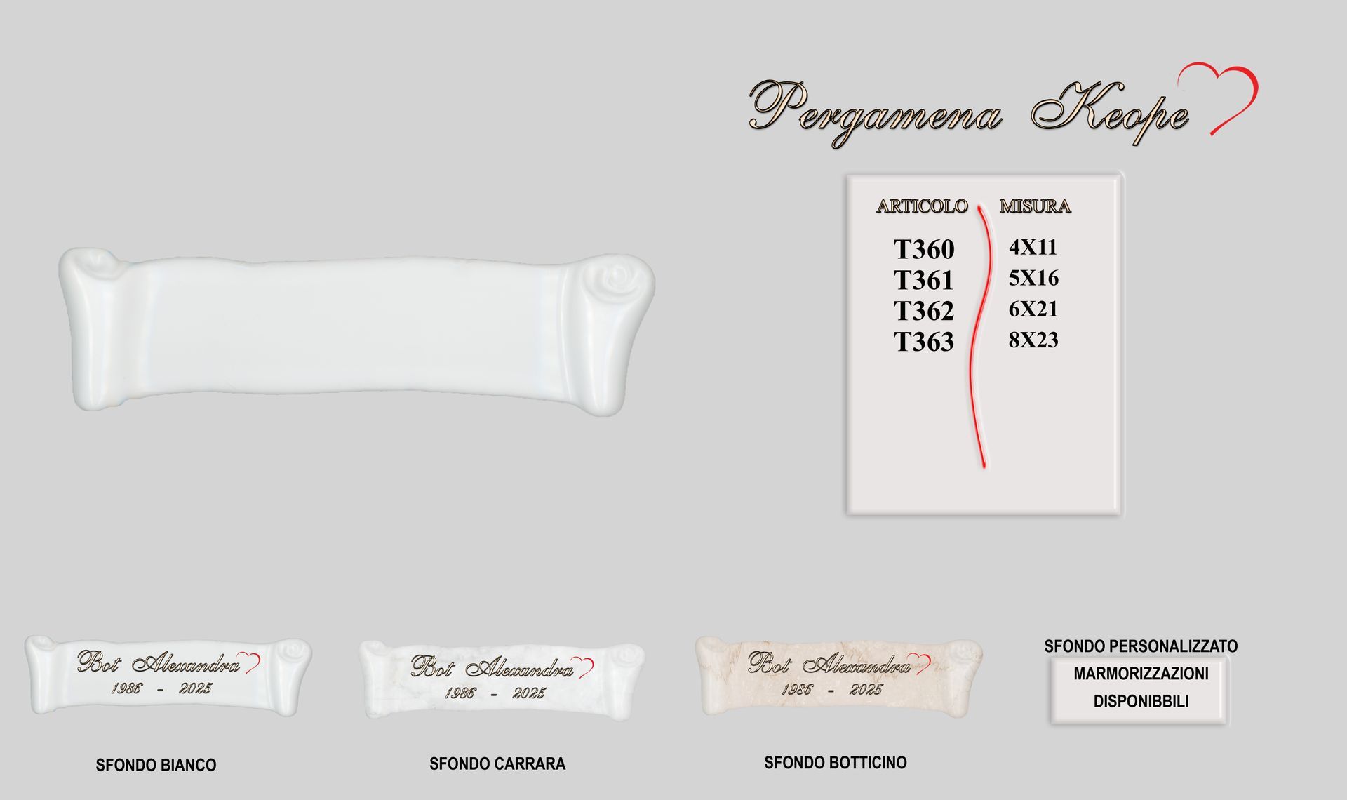 Un foglio di carta bianco attraversato da una linea rossa.