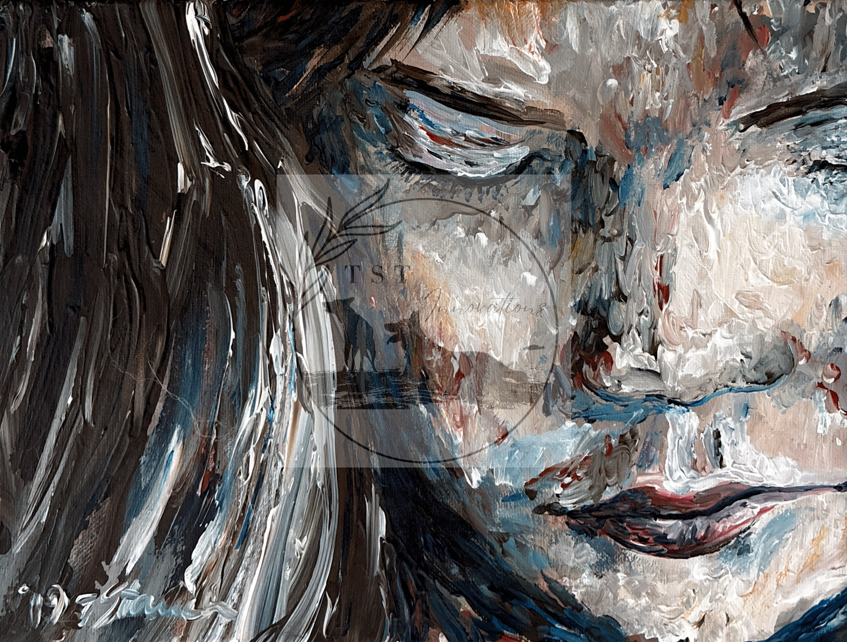 The girl