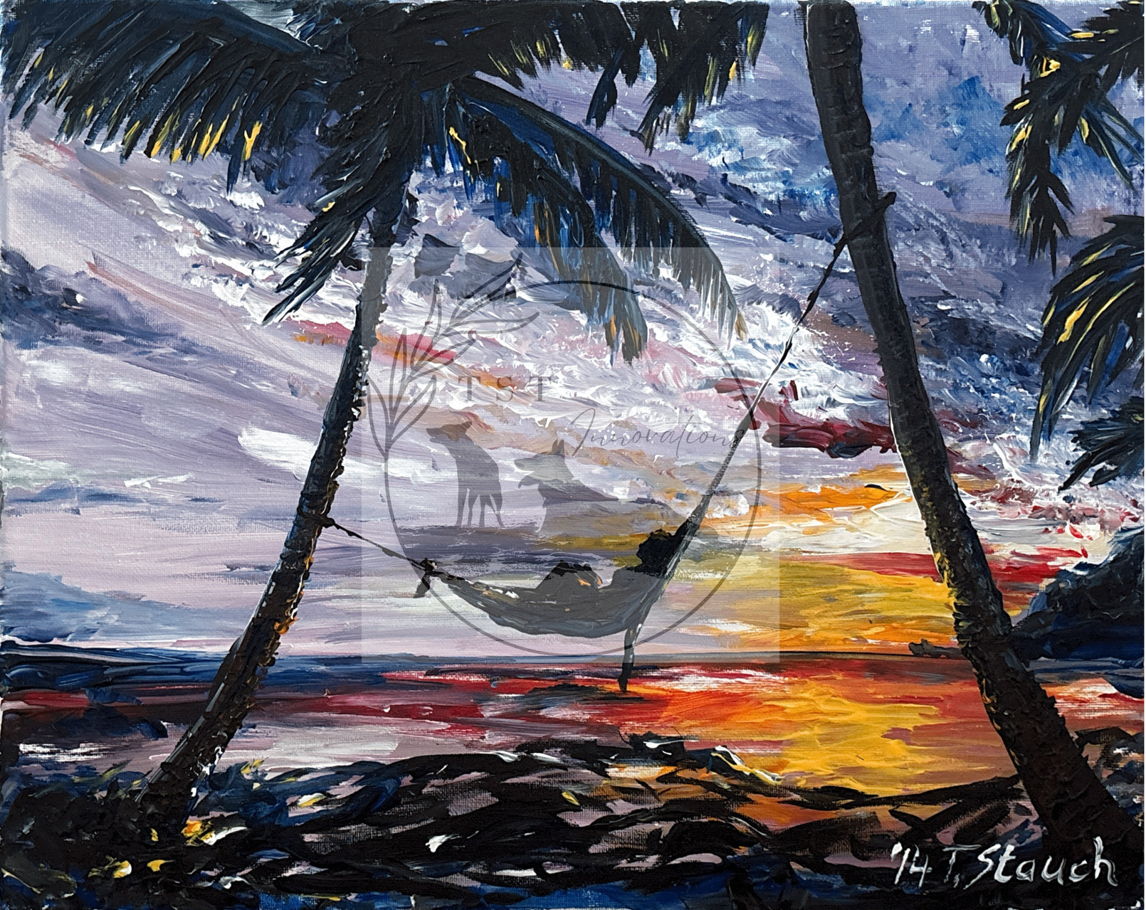 sunset in the Hammock