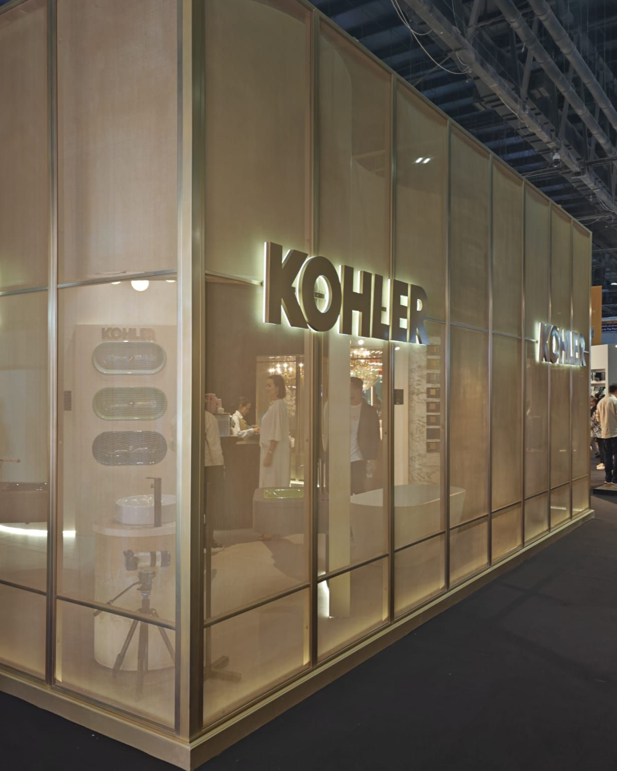 Luxury retail fit out project in Dubai with custom joinery lighting and premium finishes