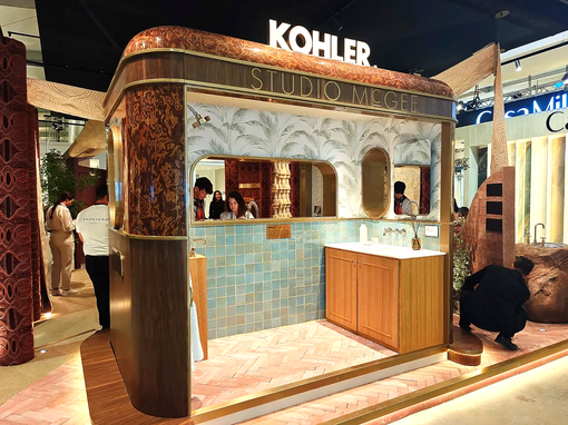 Kohler branded environment Dubai Design Week by Concept Art Decor