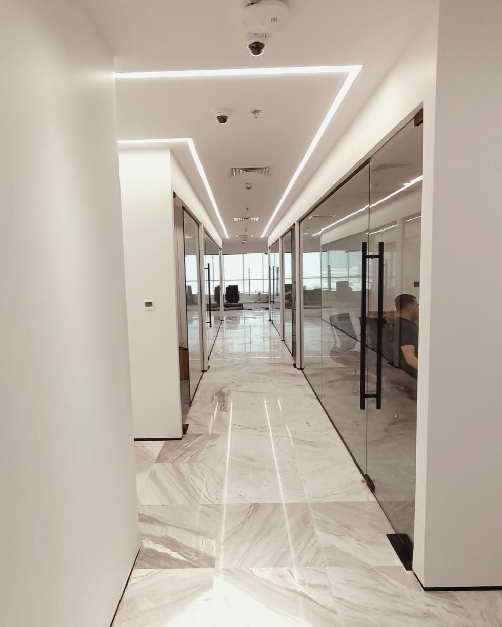 1,200 sqm corporate office fit-out in Dubai by Concept Art Decor