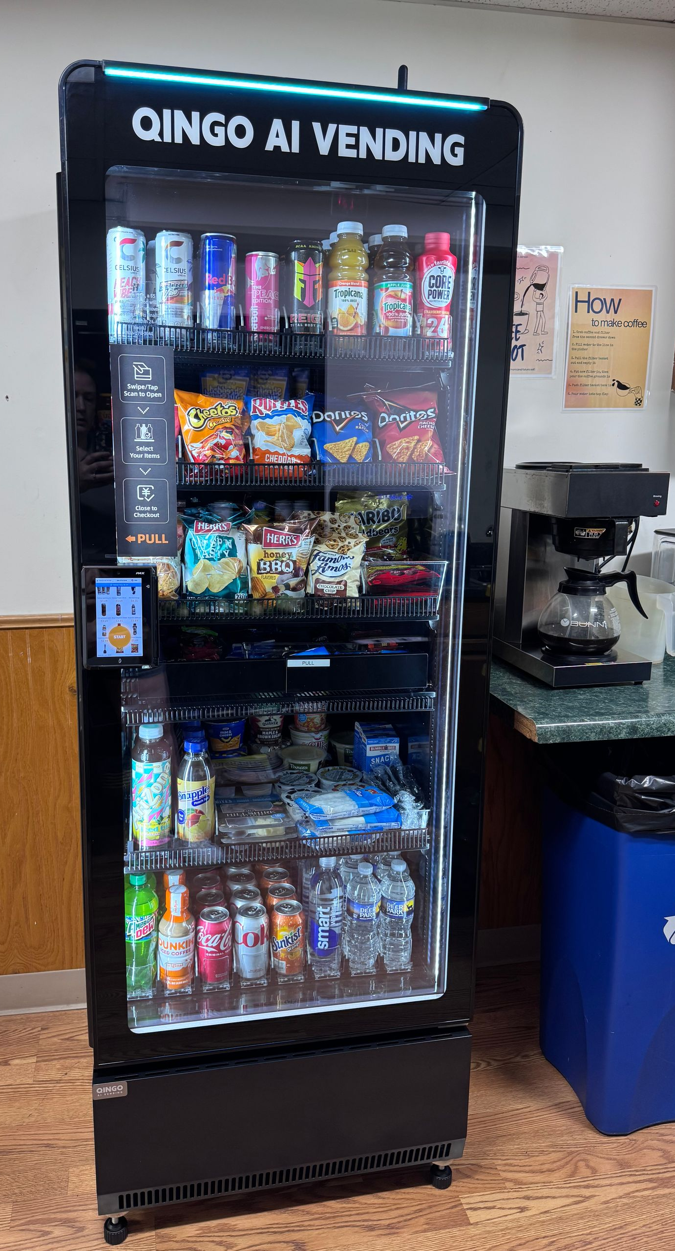 Smart cooler vending for Coatesville PA