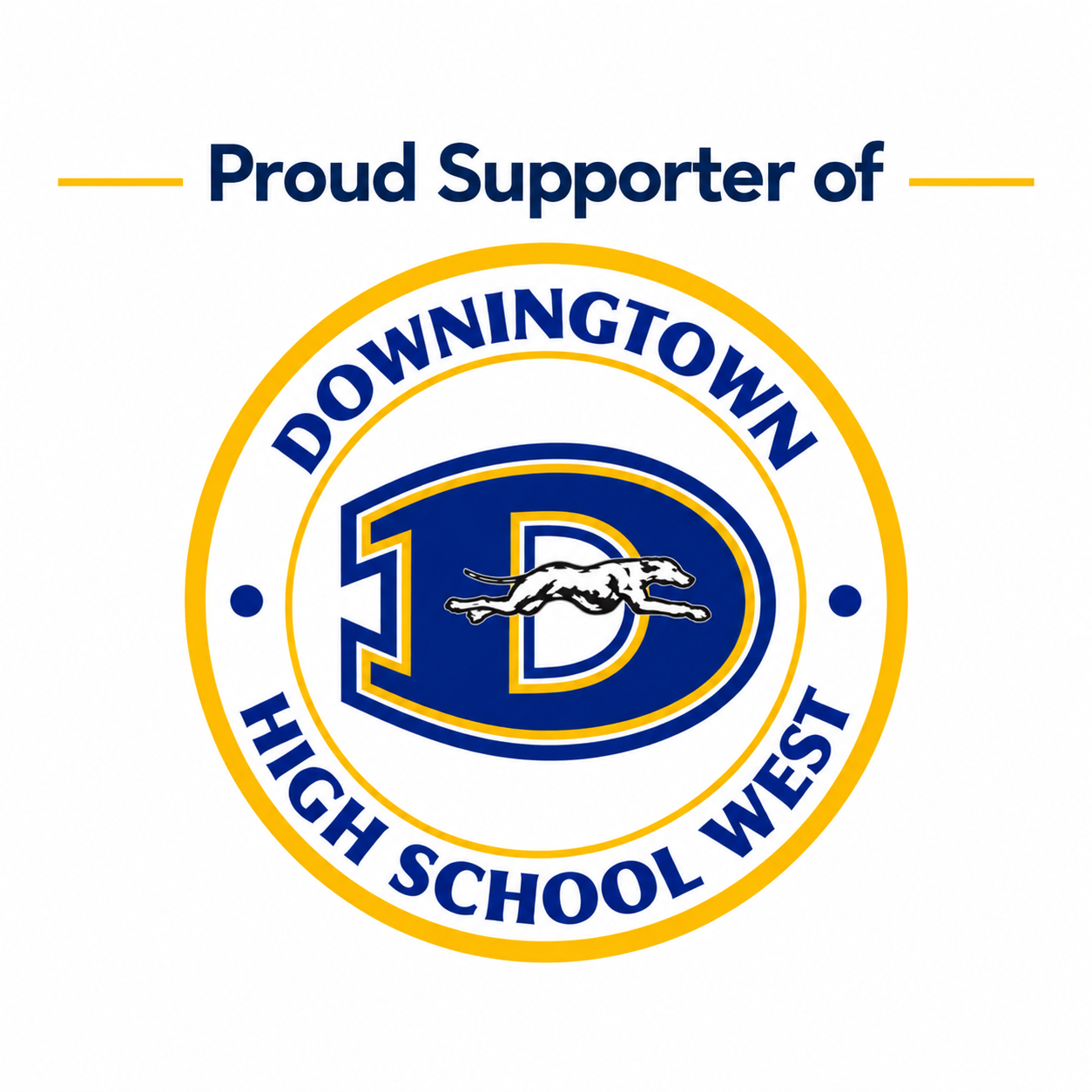 HJ Vending proud supporter of Downingtown West Football