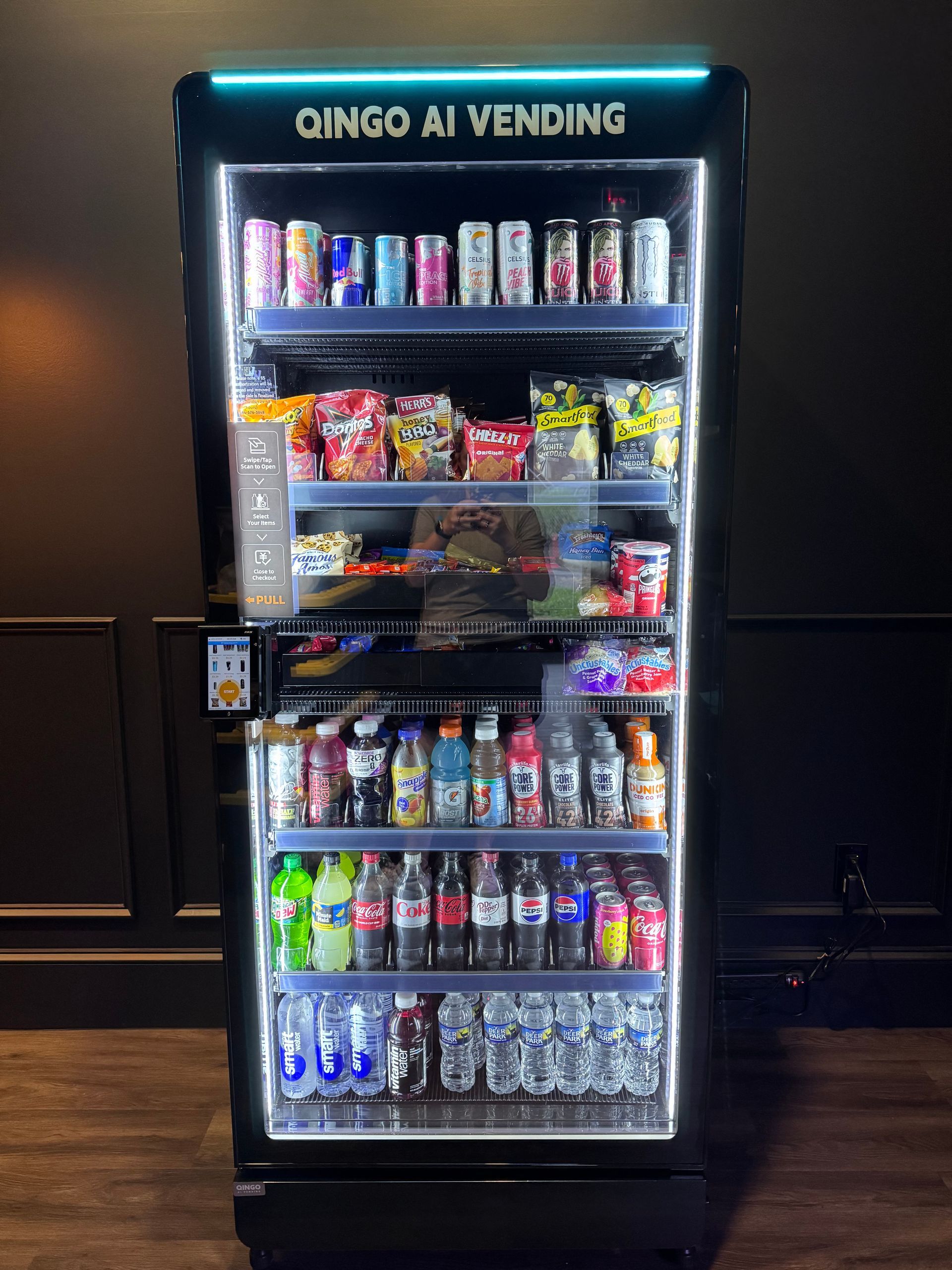 HJ Vending refreshment equipment installed at a medical facility