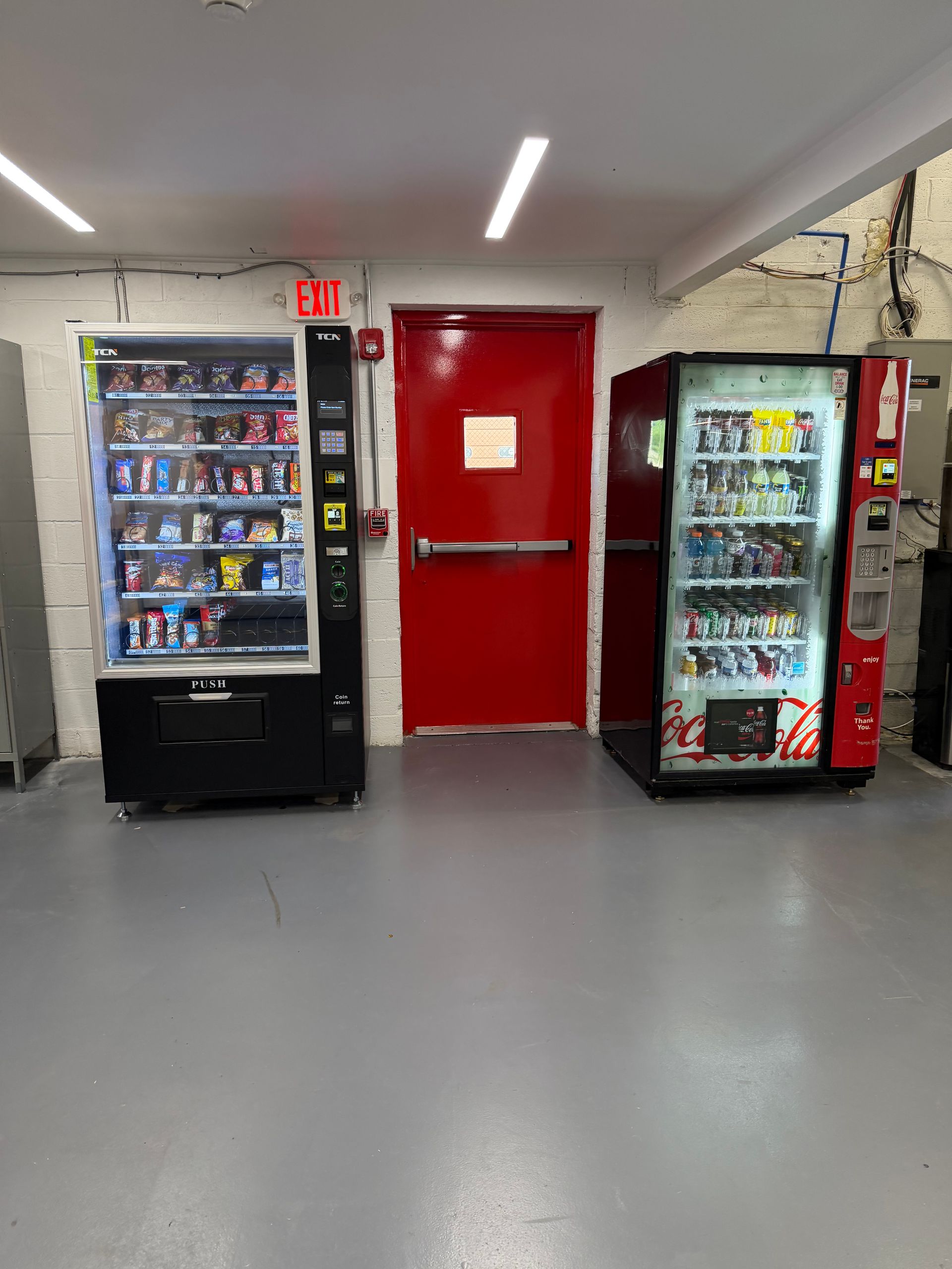 Vending Machines in a Manufacturing Facility Coatesville PA