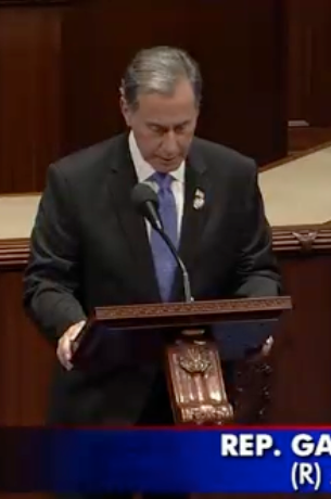 Congressman Gary Palmer recognizing Homewood's Centennial on the floor of the U.S. House of Representatives